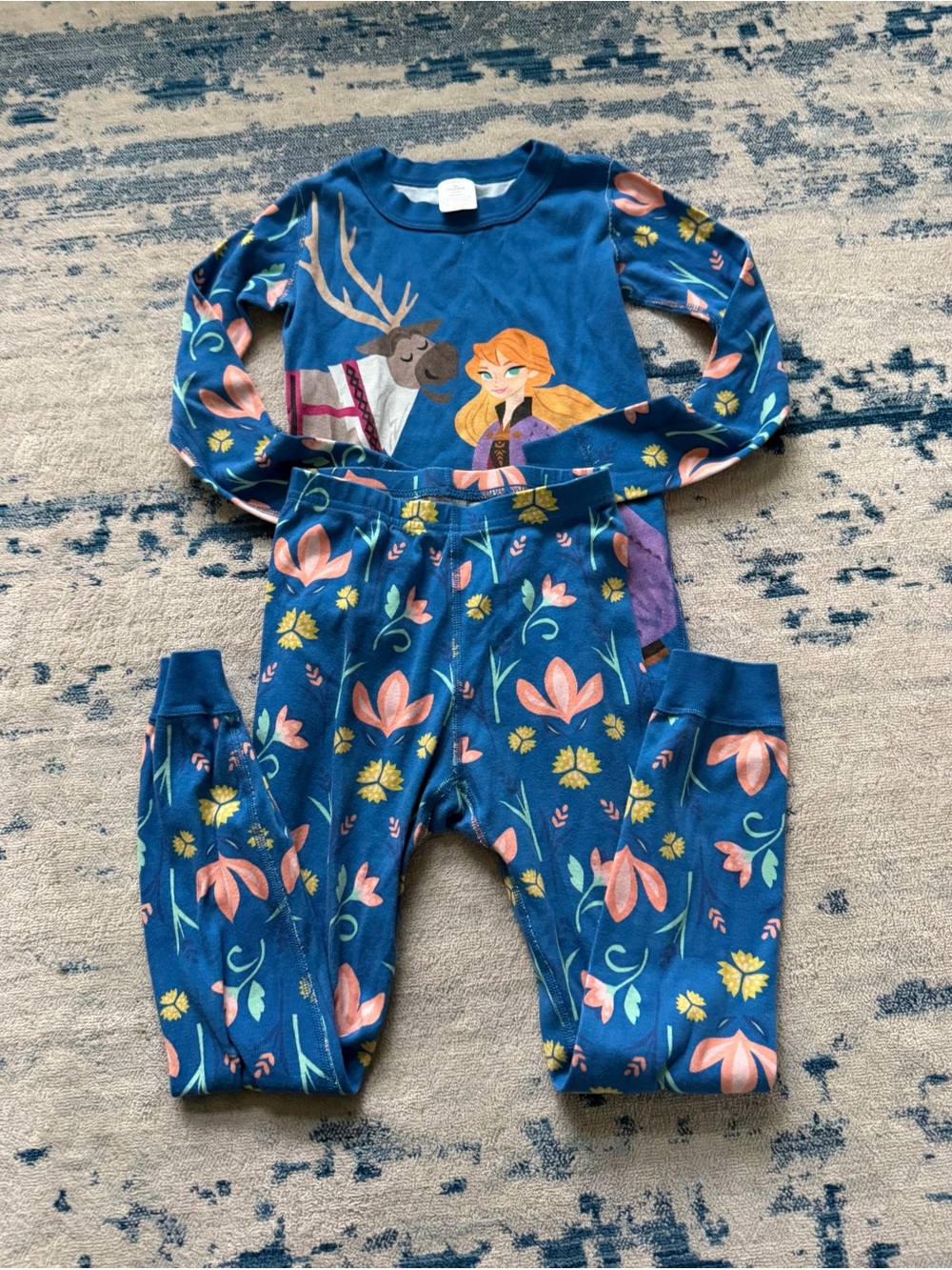 Hanna Andersson x Disney Frozen 2 Pajama Set Size 6-7